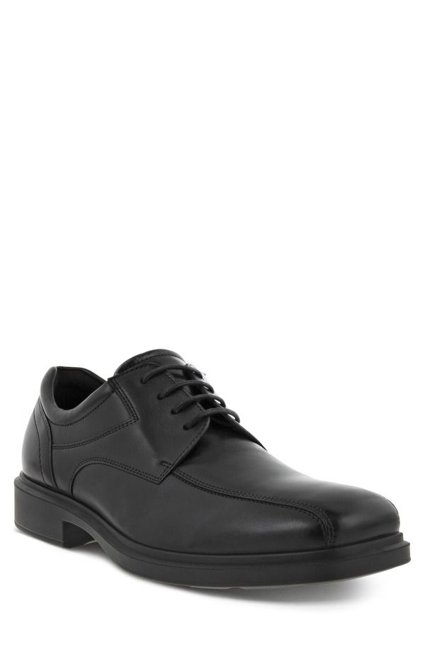 エコー メンズ シューズ ダービー レザー ECCO Helsinki 20 Bike Toe Leather Derby Black ブラック