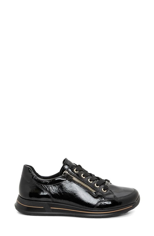 アラ レディース シューズ スニーカー ara Oleanna Zip Sneaker Black ブラック
