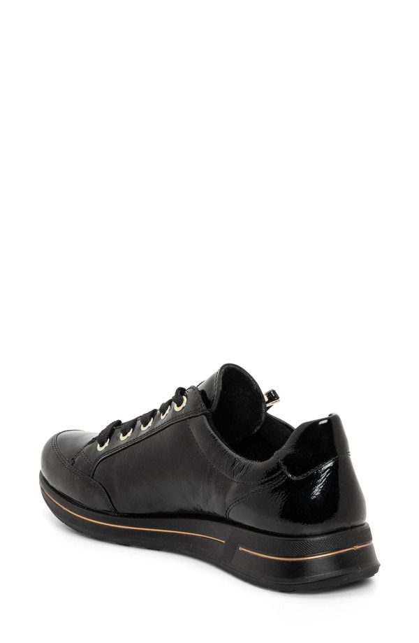 アラ レディース シューズ スニーカー ara Oleanna Zip Sneaker Black ブラック