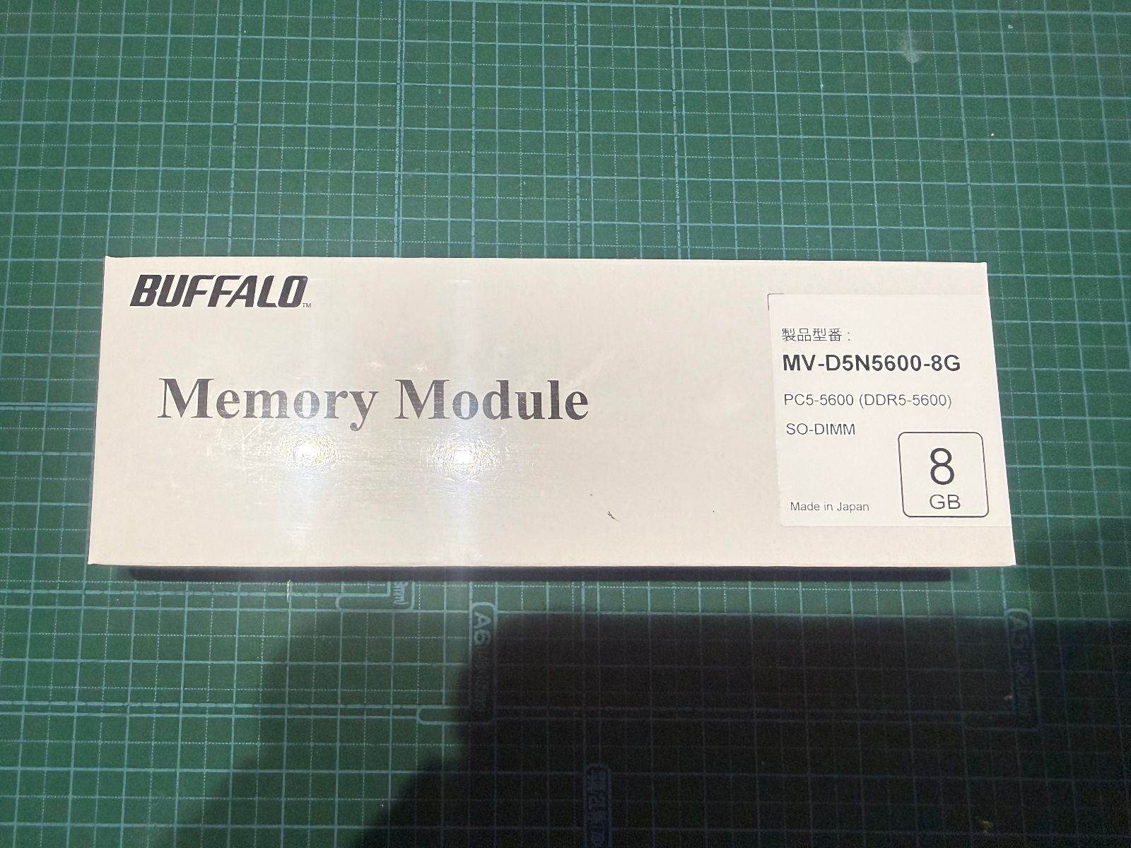 BUFFALO DDR5 8GB 5600MHz メモリ 新品 - メルカリ