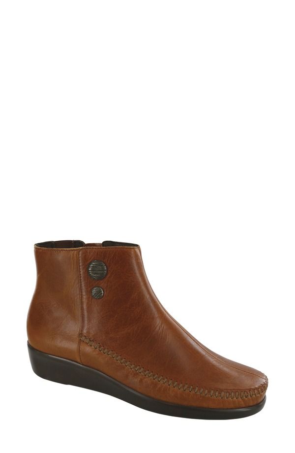 サス レディース シューズ ブーツ・レインブーツ SAS Jade Zip Bootie Chestnut