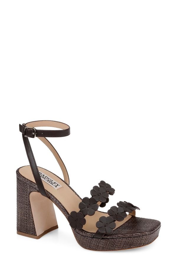 バッドグレイミッシカ レディース シューズ ヒール プラットフォーム サンダル アンクル Badgley Mischka Collection Waverly Ankle Straplatform S