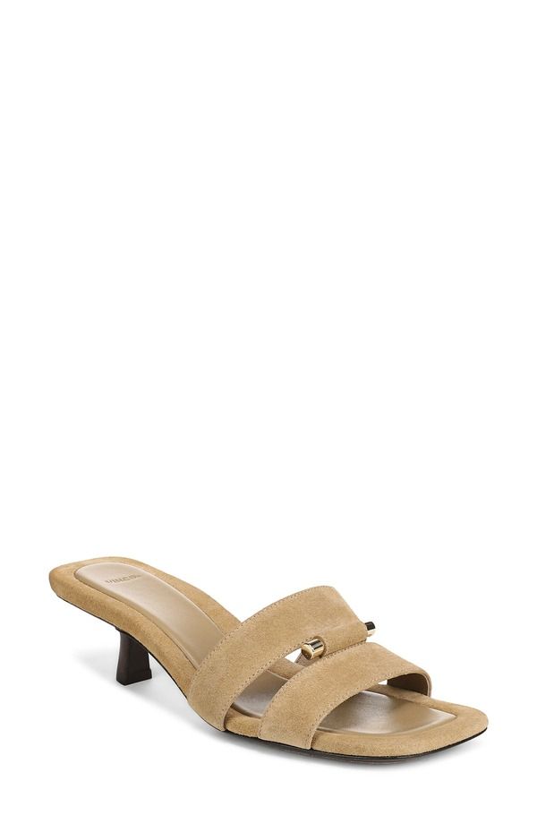 ヴィンス レディース シューズ ヒール サンダル Vince Piper Kitten Heel Sandal Wheat