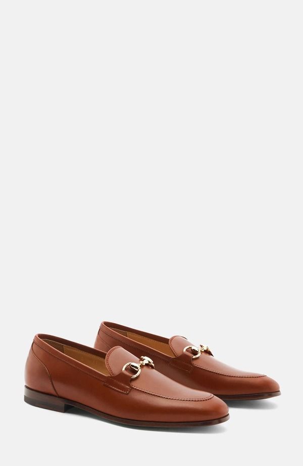 スカロッソ レディース シューズ スリッポン・ローファー SCAROSSO Alessandra Loafers Cognac Calf