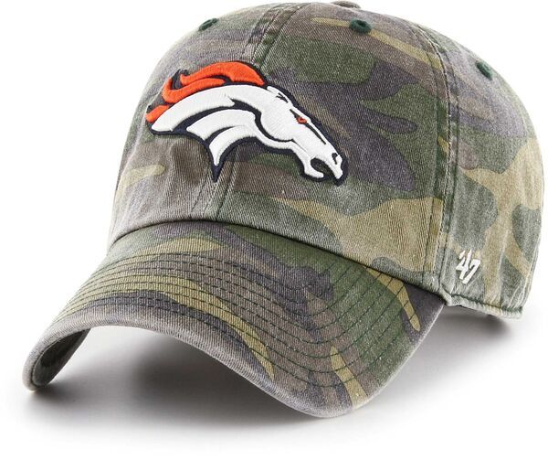 フォーティーセブン メンズ アクセサリー 帽子 47 Mens Denver Broncos Camo Cleanup Adjustable Hat NoColor