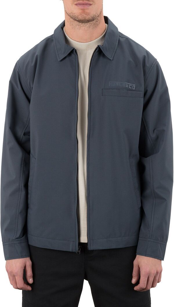 ハーレー メンズ トップス シャツ Hurley Mens Knots Windbreaker Iron Ore
