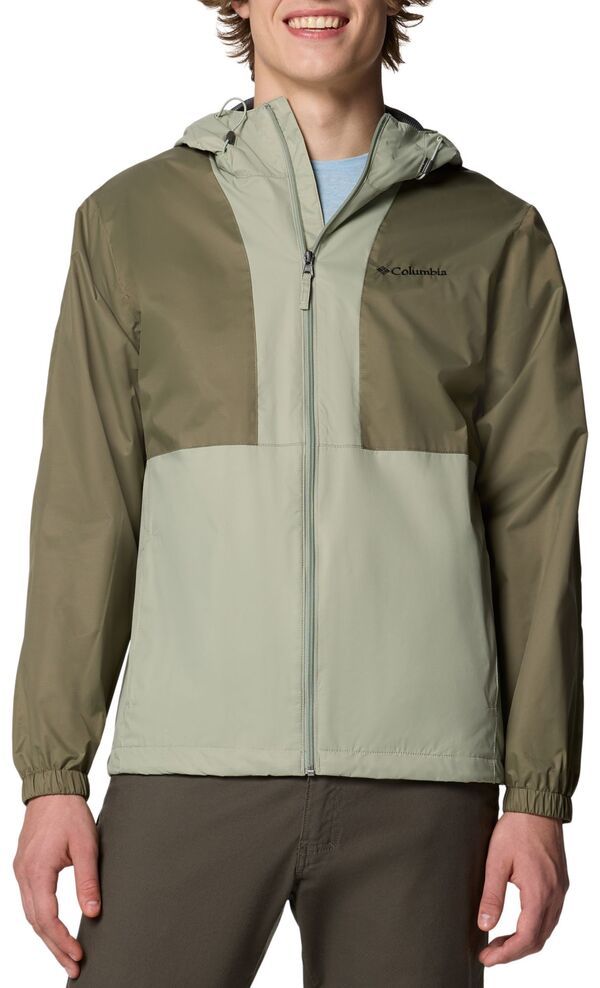 コロンビア メンズ アウター ジャケット・ブルゾン Columbia Mens Glenbrook Bend Rain Jacket Stone GreenSafari グリーン