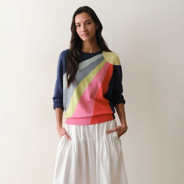 マリーン レイヤー レディース アウター ニット・セーター Marine Layer Womens Icon Sun Sweater Sunbeam