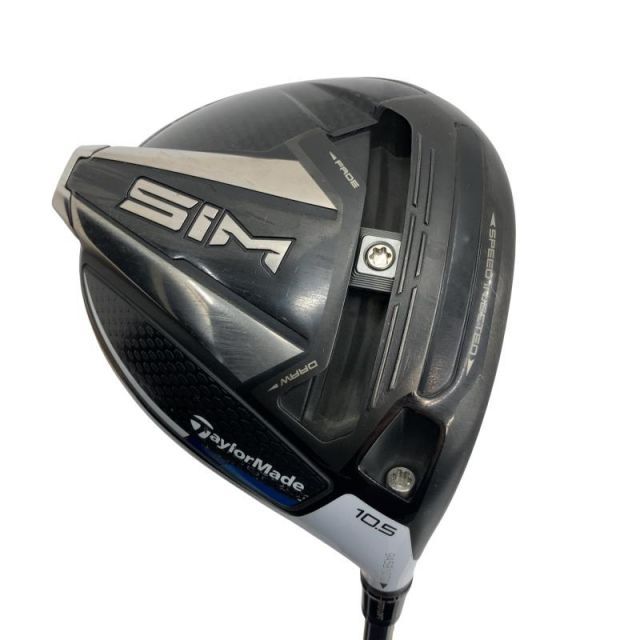 【中古】 テーラーメイド SIM 10.5° ドライバー DR Diamana ZF60 (フレックスS) メンズ 男性用 右利き 右用 Cランク ゴルフクラブ