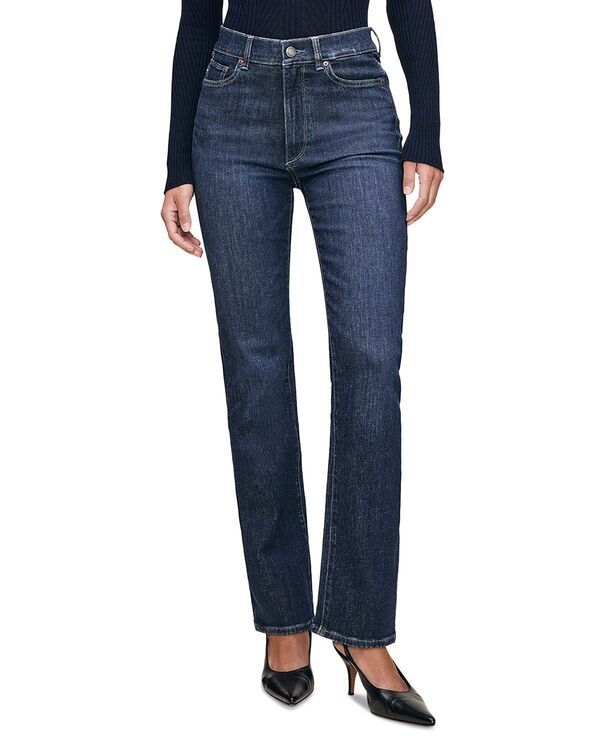 ディーエル 1961 レディース ボトムス デニムパンツ ジーンズ DL1961 Halle Straight High Rise Instasculpt Jeans in Crescent Harb
