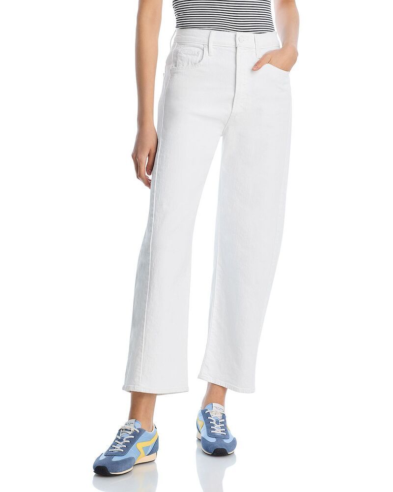 マザー レディース ボトムス デニムパンツ ワイドレッグ アンクル ジーンズ MOTHER The Half Pipe High Rise Ankle Wide Leg Jeans Totally I