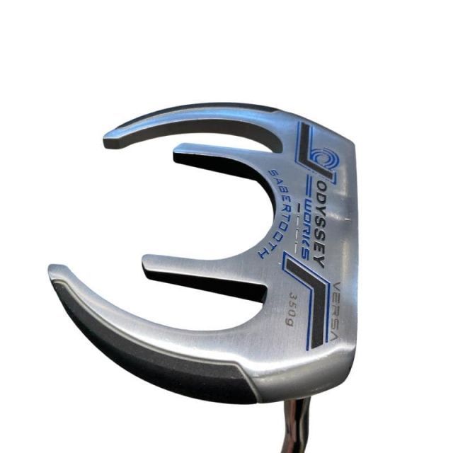 【中古】 オデッセイ WORKS VERSA SABERTOOTH 34インチ パター PT スチール (フレックスその他) メンズ 男性用 右利き 右用 Cランク ゴルフクラブ