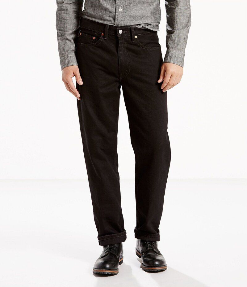 リーバイス メンズ ボトムス デニムパンツ トール ジーンズ LevisR Big Tall 550 RelaxedFit Rigid Jeans Black ブラック