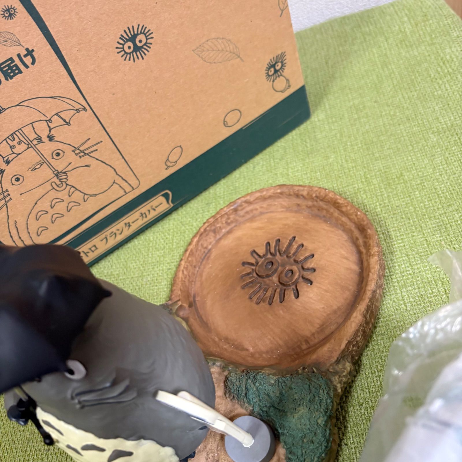となりのトトロ プランターカバー 雨の日のお届け ジブリ 植木鉢