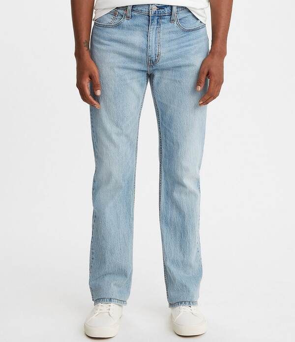 リーバイス メンズ ボトムス デニムパンツ ブーツカット ブーツ ジーンズ LevisR 527 Bootcut Stretch Jeans Here We Stop