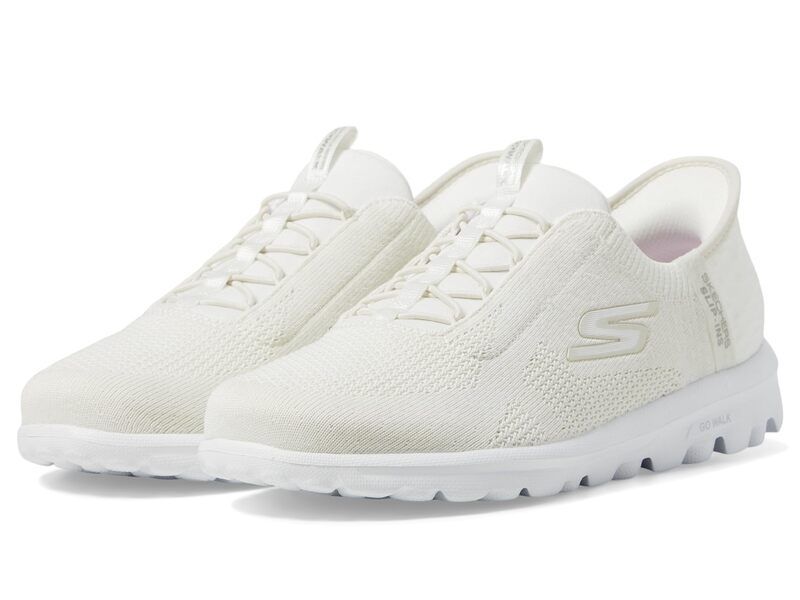 スケッチャーズ レディース シューズ スニーカー SKECHERS Performance Go Walk Travel Milan Hands Free SlipIns OffWhite オフホワイ