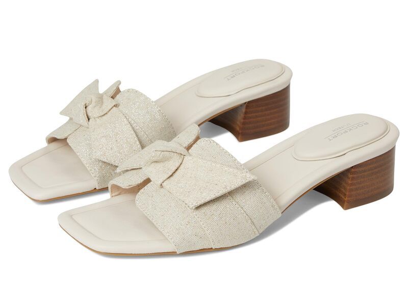 ロックポート レディース シューズ ヒール Rockport Carsie Light NaturalSilver シルバー