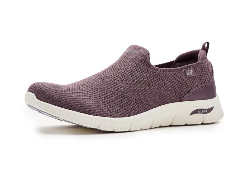 スケッチャーズ レディース シューズ スニーカー SKECHERS Arch Fit Refine 20 Nora Plum プラム