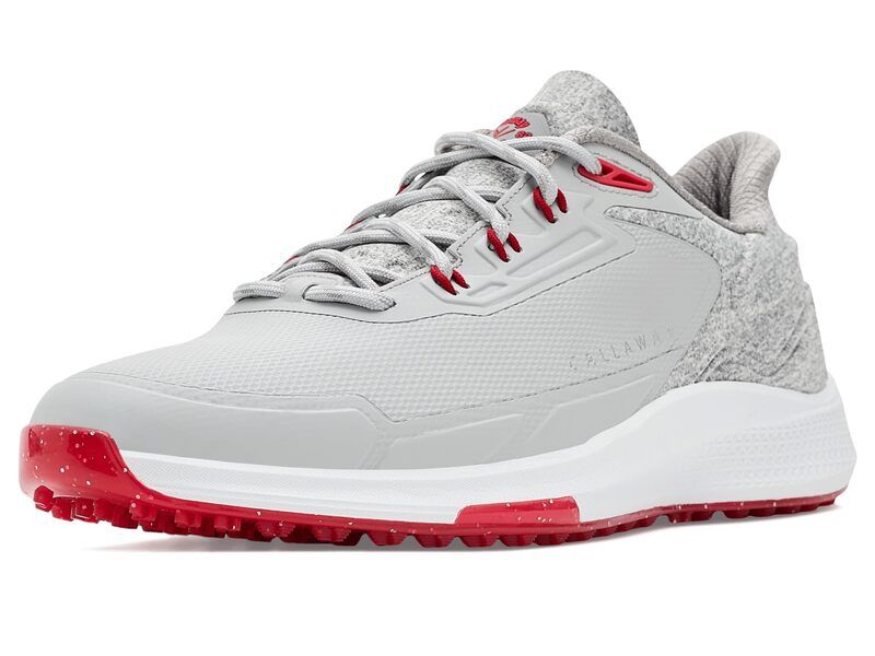 キャラウェイ メンズ シューズ スニーカー Callaway Coronado V4 Spikeless GreyRed グレー