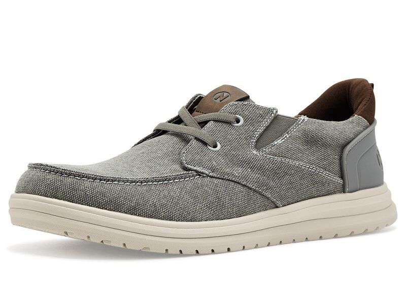 ノンブッシュ メンズ シューズ オックスフォード レース Nunn Bush Brew City Easy On And Off Moccasin Toe Hands Free Oxford Orga