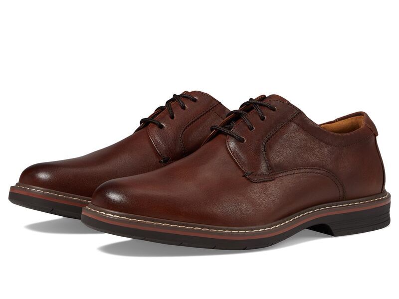 フローシャイム メンズ シューズ オックスフォード Florsheim Norwalk Plain Toe Oxford Cognac Milled L