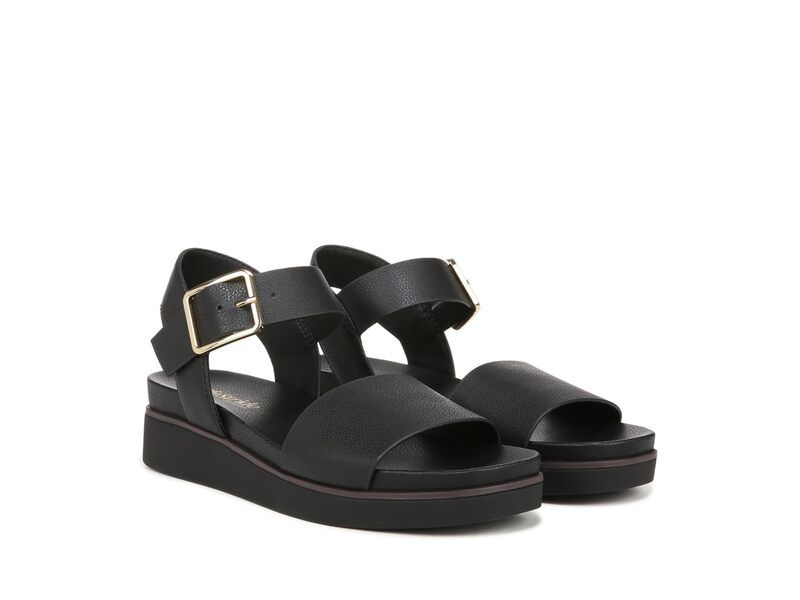 ライフストライド レディース シューズ サンダル アンクル LifeStride Gillian Ankle Strap Sandals Black ブラック