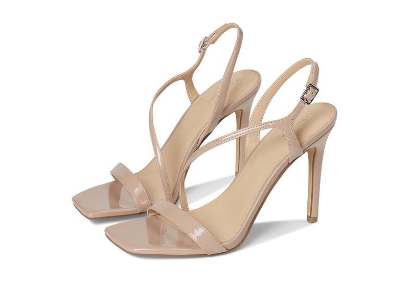 カルバンクライン レディース シューズ ヒール Calvin Klein Tansley Light Natural Patent