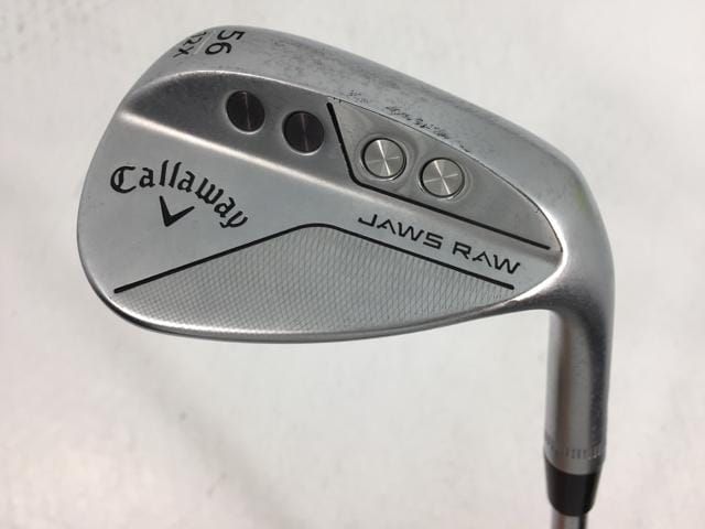 返品OK 【中古ゴルフクラブ】キャロウェイ JAWS RAW ウェッジ クロム 56X-12 (USA仕様) 2022 D/G スピナー 115 SW