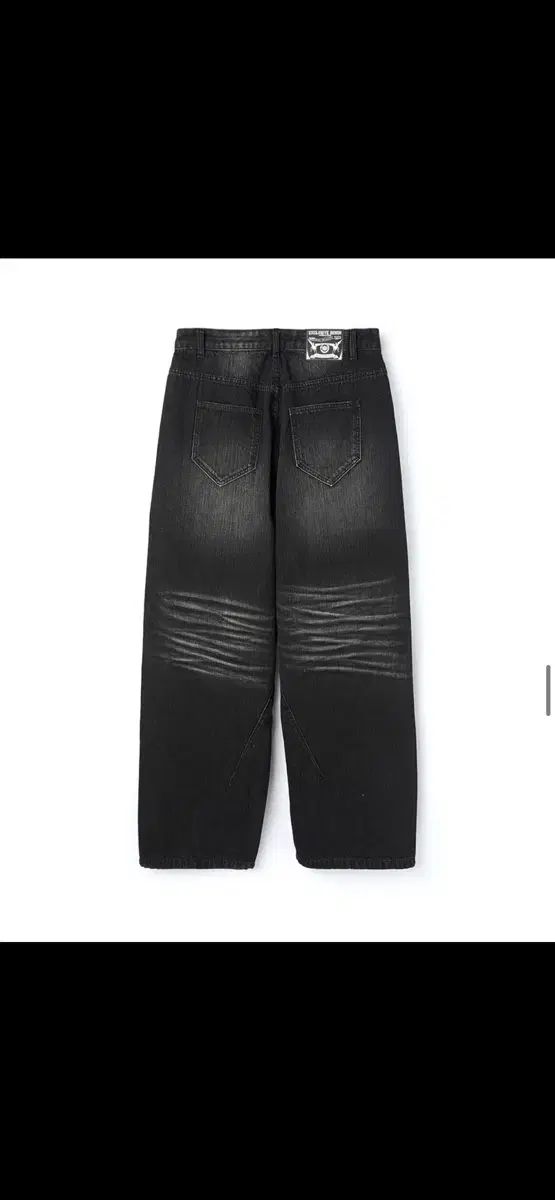 DNSR ワイド カーブド L 新品 ブラック デニム パンツ D&SR ディーアンサー DNSR ワイド カーブド L 新品 ブラック デニム パンツ D&SR ディーアンサー