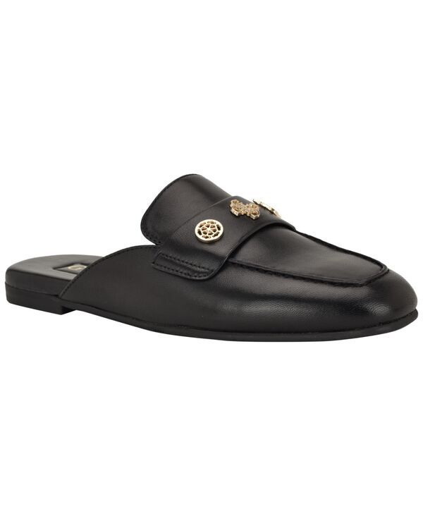 ゲス レディース シューズ スリッポン・ローファー GUESS Womens Aydeena SlipOn Mule Flats Black ブラック 17,381円