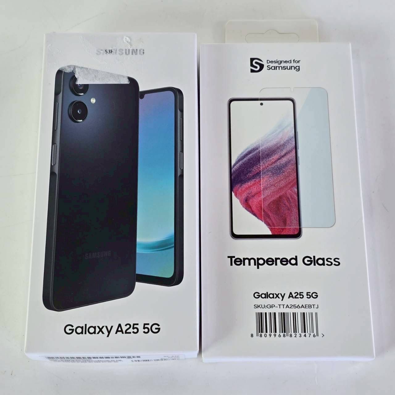 Samsung Galaxy A25 5G 専用 Designed for Samsung 強化ガラス 画面保護フィルム スマホアクセサリー