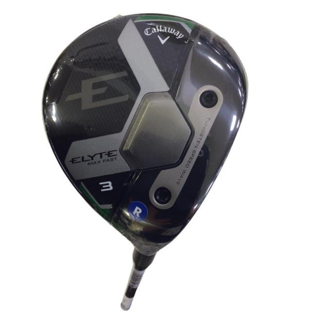 【中古】 キャロウェイ ELYTE MAX FAST 3W フェアウェイウッド FW LIN-Q GREEN 40 for CW(ELYTE FW) (フレックスR) メンズ 男性用 右利き 右用 Nランク ゴルフクラブ