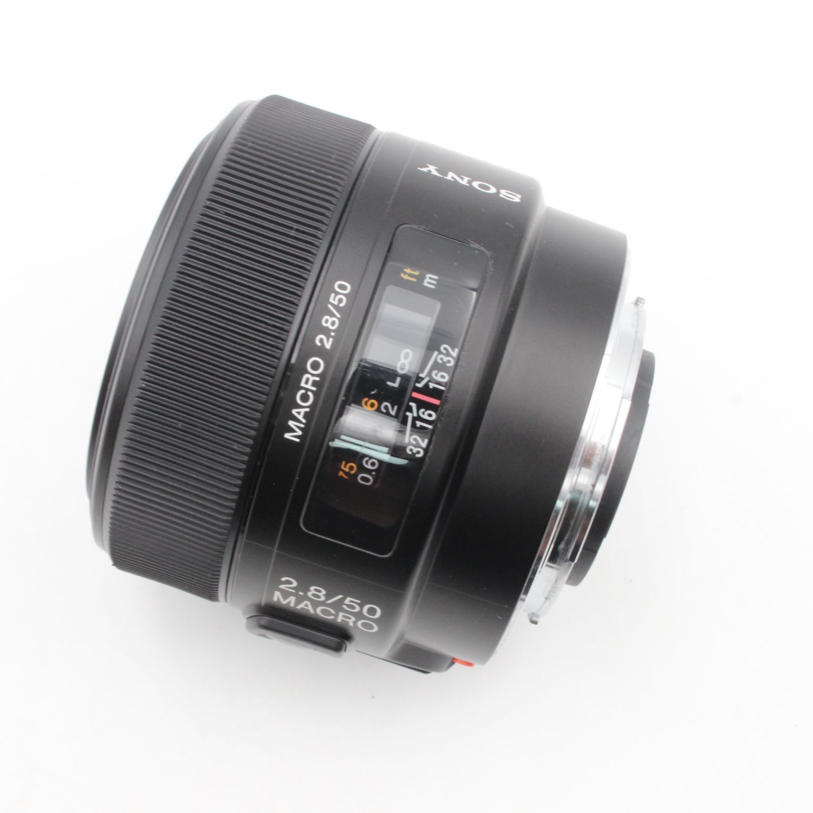 SONY ソニー 50mm f2.8 Macro SAL50M28 Aマウント 前後キャップは社外