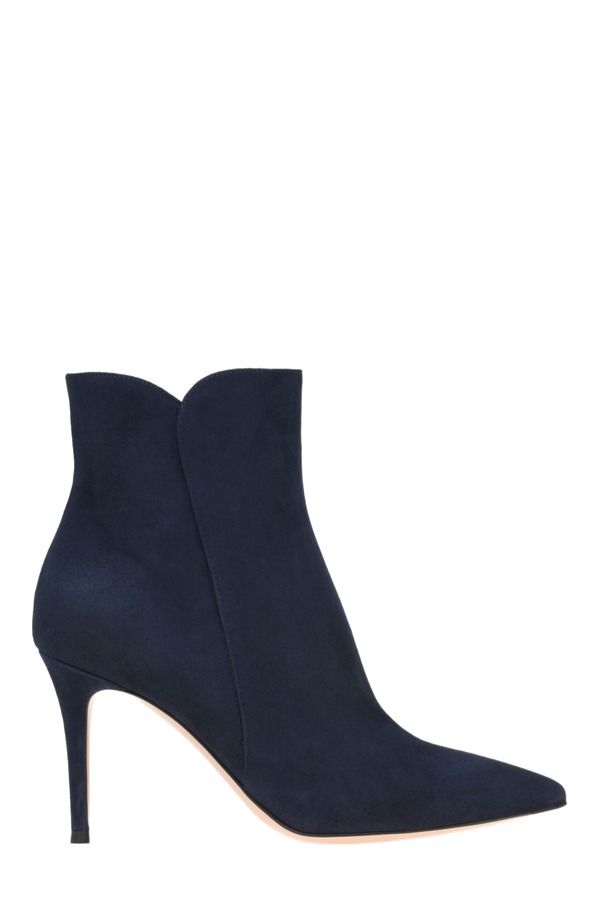 ジャンヴィト ロッシ レディース シューズ ブーツ・レインブーツ Gianvito Rossi Levy 85 Booties Blue ブルー