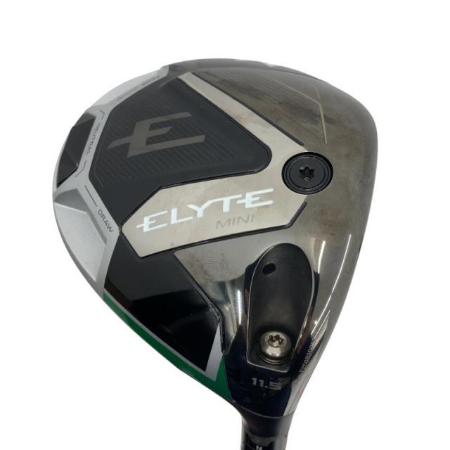 【中古】 キャロウェイ ELYTE MINI DRIVER 11.5° ドライバー DR TENSEI GREEN 60 for CW(ELYTE DR) (フレックスS) メンズ 男性用 右利き 右用 Cランク ゴルフクラブ