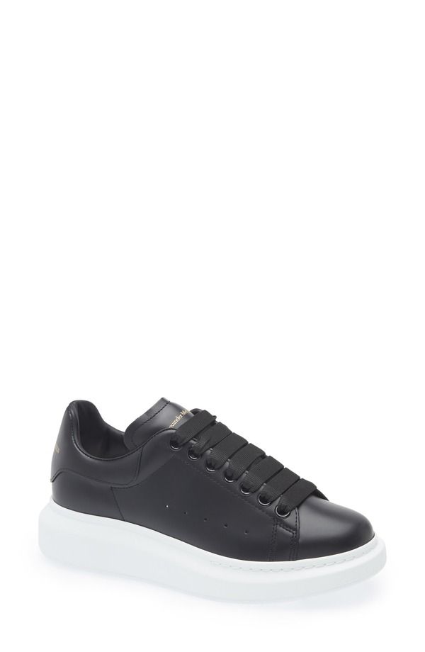 マックイーン レディース シューズ スニーカー McQueen Oversize Sneaker Black ブラック