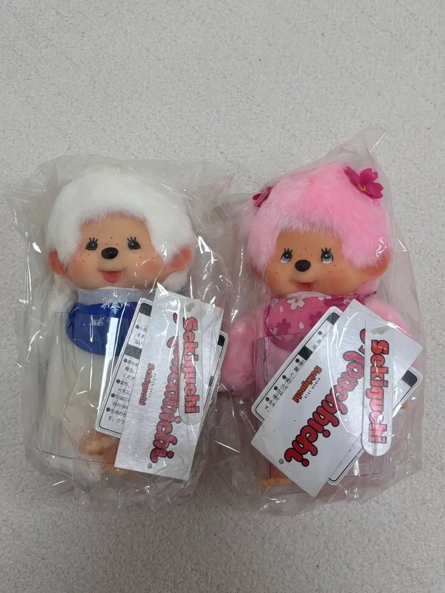 さくらモンチッチ＆ゆきモンチッチ セット 出品