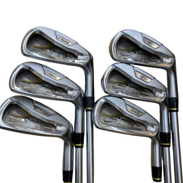 【中古】 ナイキ SasQuatch MachSpeed FORGED 6S アイアンセット IR BASSARA SQ610i (フレックスR) メンズ 男性用 右利き 右用 Cランク ゴルフクラブ