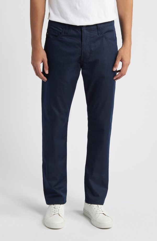 エージー メンズ ボトムス カジュアルパンツ AG Everett Commuter Performance Slim Straight Pants Bay Bridge