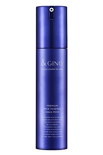 &GINO(アンドジーノ) プレミアムフェイスエッセンス アクアモイス 50ml 美容液 メンズpms