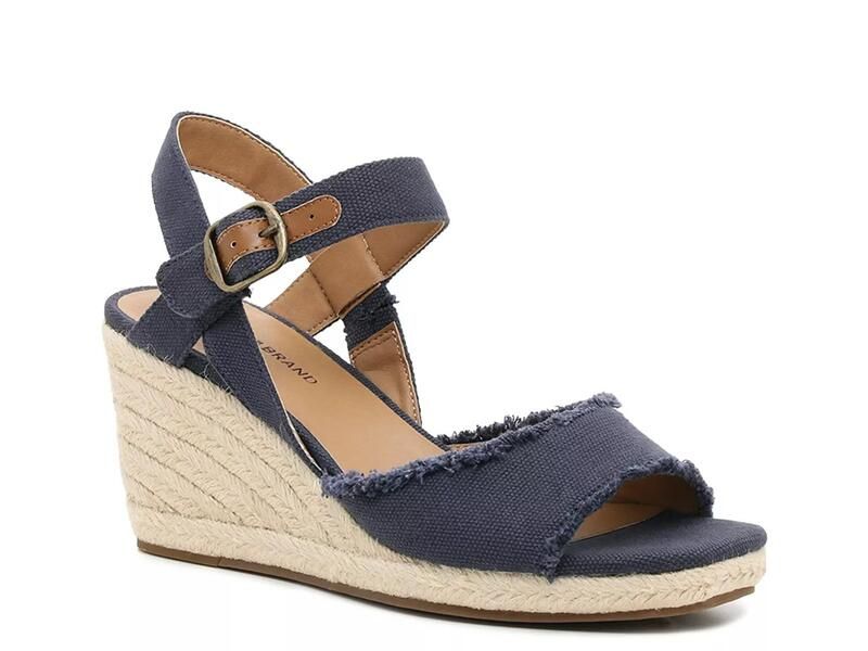 ラッキーブランド レディース シューズ サンダル Lucky BrandMindra Espadrille Wedge Sandal Indigo インディゴ