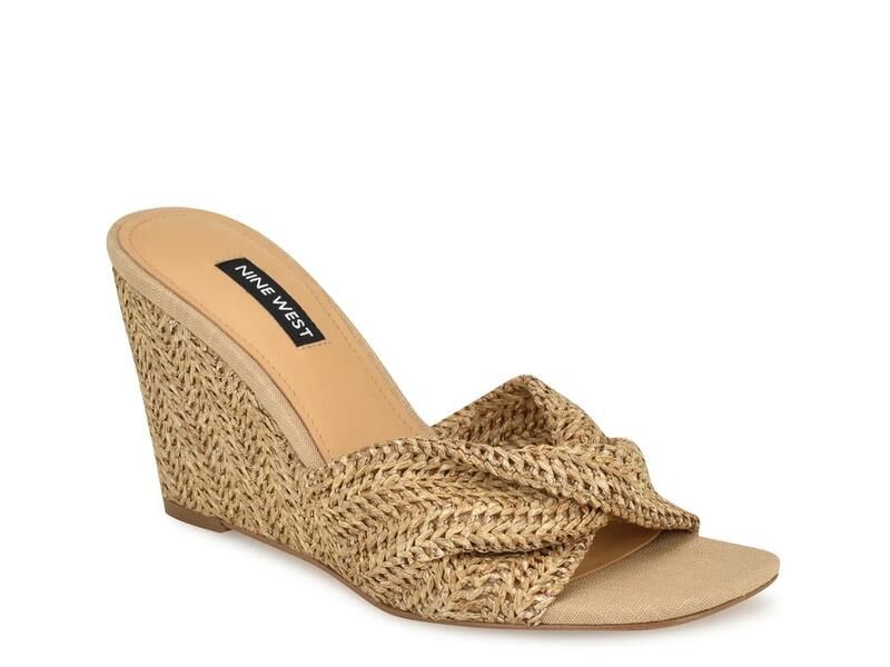 ナインウェスト レディース シューズ サンダル Nine WestNikhil Wedge Sandal Off White オフホワイト