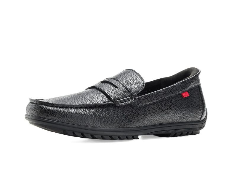 マークジョセフニューヨーク メンズ シューズ スリッポン・ローファー Marc Joseph New York John Street Loafer hands Free Technology Bla