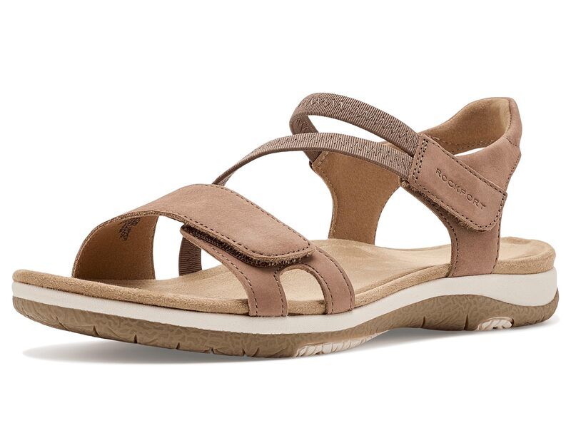 ロックポート レディース シューズ サンダル Rockport Shevon Light Brown ブラウン