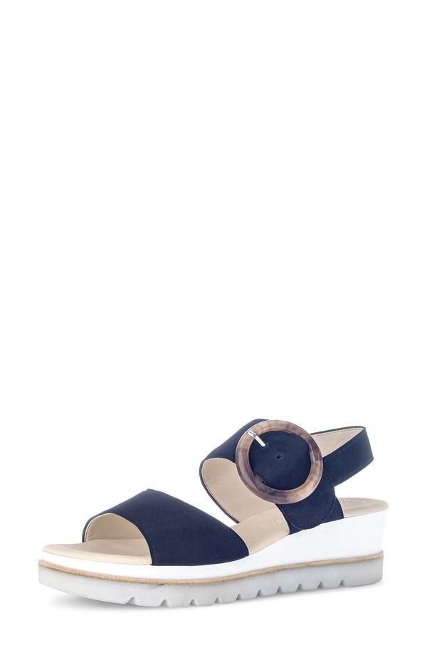 ガボール レディース シューズ サンダル Gabor Wedge Sandal Atlantic