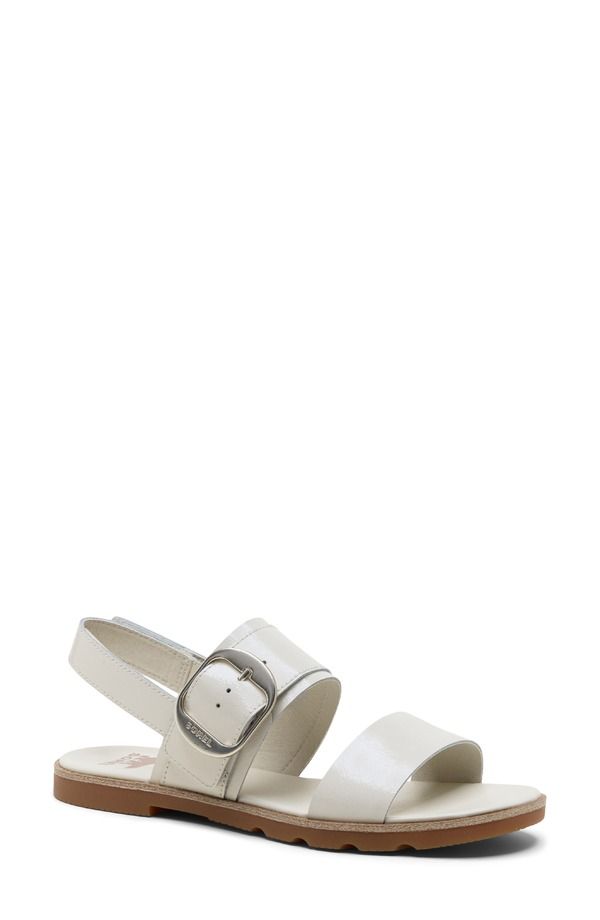 ソレル レディース シューズ サンダル SORELla III Slingback Sandal Honey White Iced Tea ホワイト