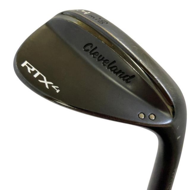 【中古】 クリーブランド Cleveland RTX-4 ブラックサテン 54°/10° MID ウェッジ WG Dynamic Gold (フレックスS) メンズ 男性用 右利き 右用 Cランク ゴルフクラブ