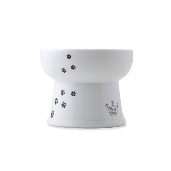 まとめ ハッピーダイニング 脚付ウォーターボウル ハイタイプ 猫柄 シリコン付きペット用品 ×20セット 猫用品