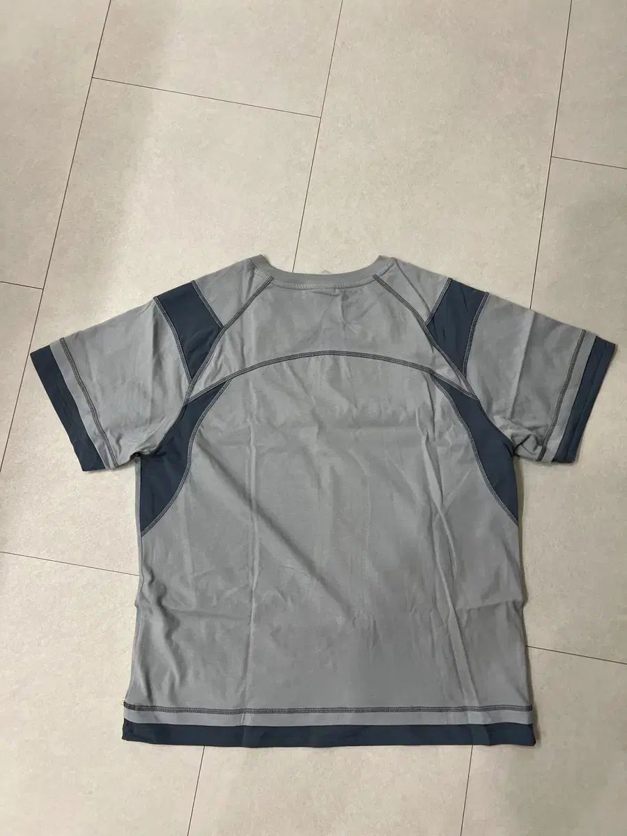 SAN SAN GEAR サンサンギアー メッシュ パネル Tシャツ スカイ ブルー 24SS 4サイズ SAN SAN GEAR サンサンギアー メッシュ パネル Tシャツ スカイ ブルー 24SS 4サイズ