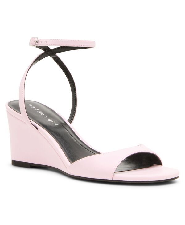 マッデンガール レディース シューズ サンダル Madden Girl Womens Lainey TwoPiece Wedge Sandals Pretty Pink ピンク